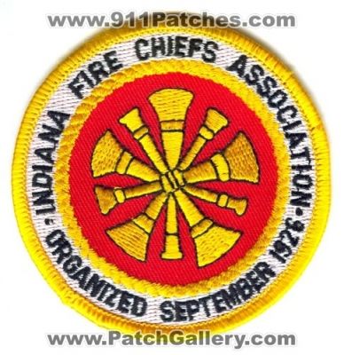 Indiana Fire Chiefs Association (Indiana)
Scan By: PatchGallery.com
