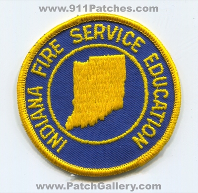 Indiana Fire Service Education Patch (Indiana)
Scan By: PatchGallery.com
Keywords: academy school