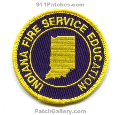 Indiana Fire Service Education Patch (Indiana)
Scan By: PatchGallery.com
Keywords: department dept.