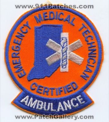 Indiana State Certified Emergency Medical Technician Ambulance (Indiana)
Scan By: PatchGallery.com
Keywords: emt ems