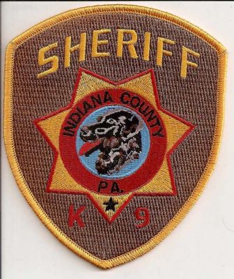 Indiana County Sheriff K-9
Thanks to EmblemAndPatchSales.com for this scan.
Keywords: pennsylvania k9