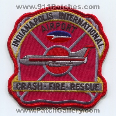 Indianapolis International Airport Crash Fire Rescue CFR Department Patch (Indiana)
Scan By: PatchGallery.com
Keywords: intl. c.f.r. dept. arff a.r.f.f. aircraft firefighter firefighting
