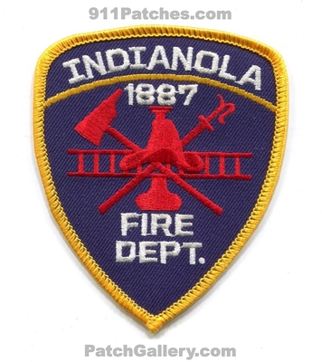 Indianola Fire Department Patch (Mississippi)
Scan By: PatchGallery.com
Keywords: dept. 1887