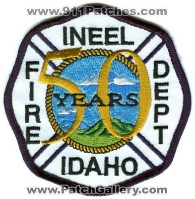 Ineel Fire Department 50 Years Patch (Idaho)
[b]Scan From: Our Collection[/b]
