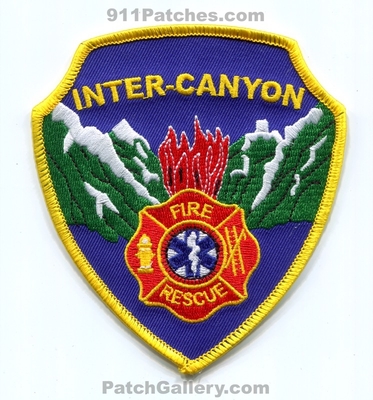 Inter-Canyon Fire Rescue Department Patch (Colorado)
[b]Scan From: Our Collection[/b]
Keywords: dept.