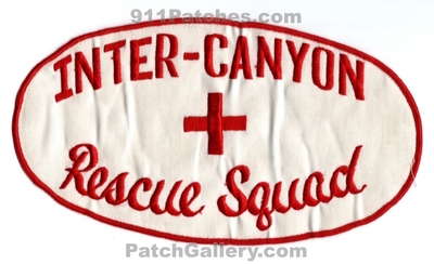 Inter-Canyon Rescue Squad Patch (Colorado) (Jacket Back Size)
[b]Scan From: Our Collection[/b]
Keywords: ems ambulance