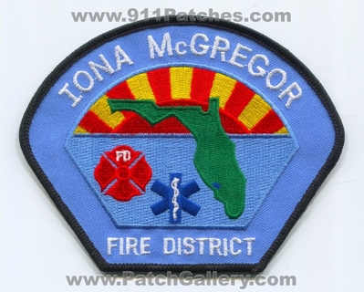 Iona McGregor Fire District Patch (Florida)
Scan By: PatchGallery.com
Keywords: dist. fd department dept.