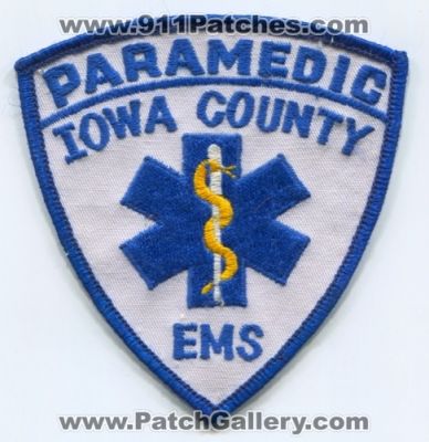 Iowa County Emergency Medical Services EMS Paramedic (Iowa)
Scan By: PatchGallery.com
Keywords: co.