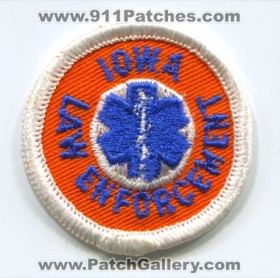 Iowa Law Enforcement EMS (Iowa)
Scan By: PatchGallery.com
Keywords: emergency medical services