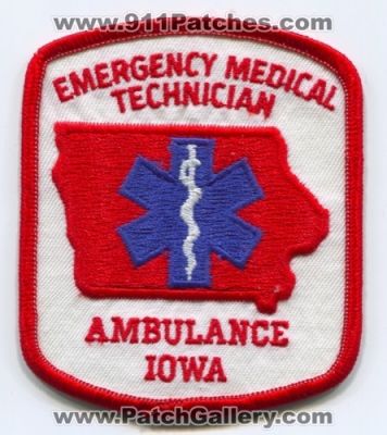Iowa State EMT Ambulance (Iowa)
Scan By: PatchGallery.com
Keywords: ems certified emergency medical technician