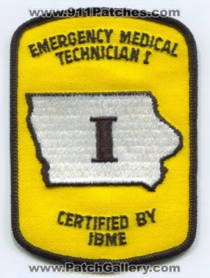 Iowa State EMT I (Iowa)
Scan By: PatchGallery.com
Keywords: ems certified emergency medical technician l 1 by ibme