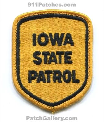 Iowa State Patrol Patch (Iowa)
Scan By: PatchGallery.com
Keywords: highway police