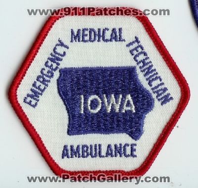 Iowa State Emergency Medical Technician (Iowa)
Thanks to Mark C Barilovich for this scan.
Keywords: emt ems