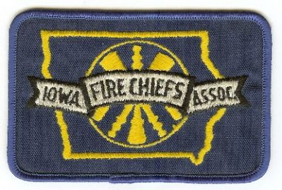 Iowa Fire Chiefs Association
Thanks to PaulsFirePatches.com for this scan.
