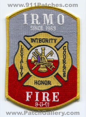 Irmo Fire Department Patch (South Carolina)
Scan By: PatchGallery.com
Keywords: dept. since 1963 9-11-01 integrity honor loyalty courage