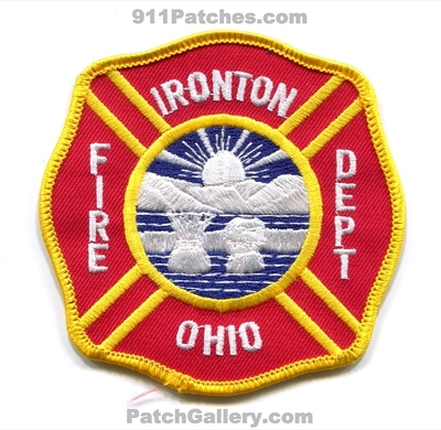Ironton Fire Department Patch (Ohio)
Scan By: PatchGallery.com
Keywords: dept.