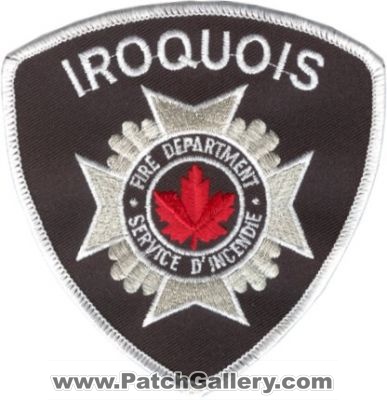 Iroquois Fire Department (Canada ON)
Thanks to zwpatch.ca for this scan.
