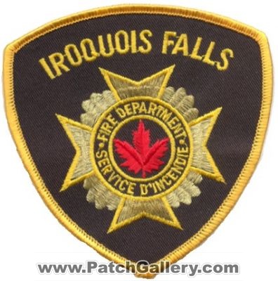 Iroquois Falls Fire Department (Canada ON)
Thanks to zwpatch.ca for this scan.
