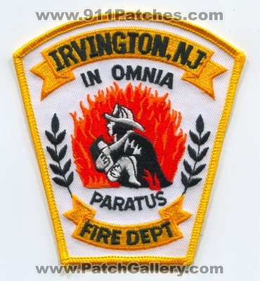 Irvington Fire Department Patch (New Jersey)
Scan By: PatchGallery.com
Keywords: dept. nj in omnia paratus