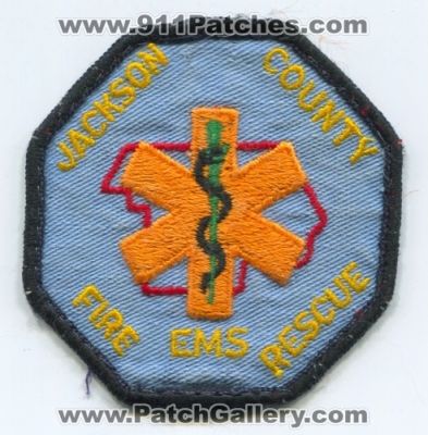 Jackson County Fire EMS Rescue Department Patch (Florida)
Scan By: PatchGallery.com
Keywords: co. dept.