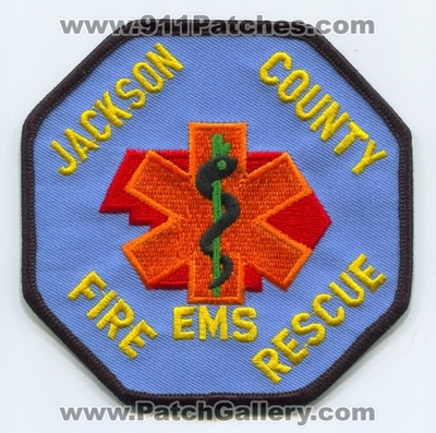 Jackson County Fire Rescue EMS Department Patch (Oregon)
Scan By: PatchGallery.com
Keywords: dept.