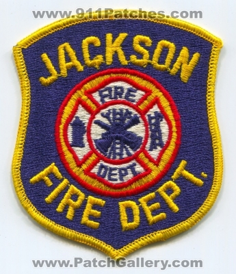 Jackson Fire Department Patch (Michigan)
Scan By: PatchGallery.com
Keywords: dept.