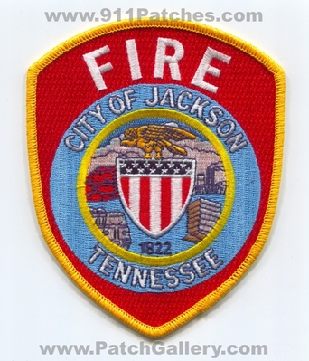Jackson Fire Department Patch (Tennessee)
Scan By: PatchGallery.com
Keywords: city of dept. 1822