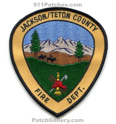 Jackson Teton County Fire Department Patch (Wyoming)
Scan By: PatchGallery.com
Keywords: co. dept. hole