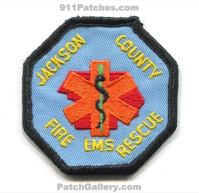 Jackson County Fire Rescue EMS Department Patch (Florida)
Scan By: PatchGallery.com
Keywords: co. dept.
