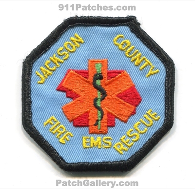Jackson County Fire Rescue EMS Department Patch (Florida)
Scan By: PatchGallery.com
Keywords: co. dept.