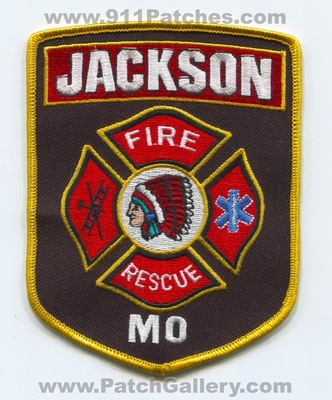 Jackson Fire Rescue Department Patch (Missouri)
Scan By: PatchGallery.com
Keywords: dept. mo