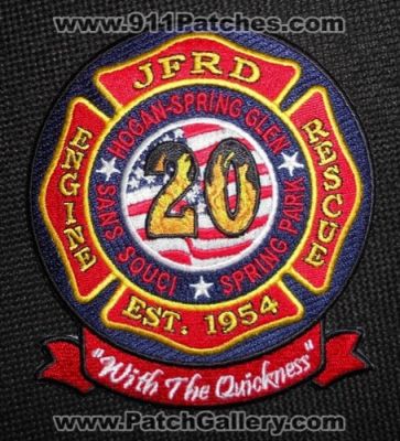 Jacksonville Fire Rescue Station 20 (Florida)
Thanks to Matthew Marano for this picture.
Keywords: jfrd and department dept. engine rescue hogan-spring glen sans souci spring park