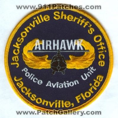 Jacksonville Sheriff's Department Airhawk Police Aviation Unit (Florida)
Scan By: PatchGallery.com
Keywords: sheriffs dept. office helicopter
