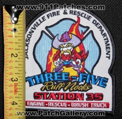 Jacksonville Fire Rescue Department Station 35 (Florida)
Thanks to Matthew Marano for this picture.
Keywords: & and dept. jfrd engine brush truck