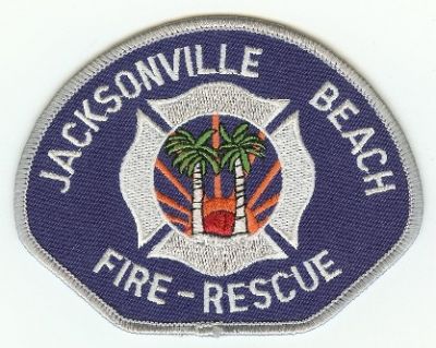 Jacksonville Beach Fire Rescue
Thanks to PaulsFirePatches.com for this scan.
Keywords: florida