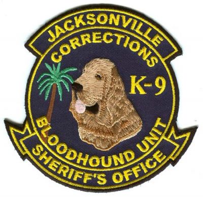 Jacksonville County Sheriff's Office Corrections Bloodhound Unit K-9 (Florida)
Scan By: PatchGallery.com
Keywords: sheriffs k9