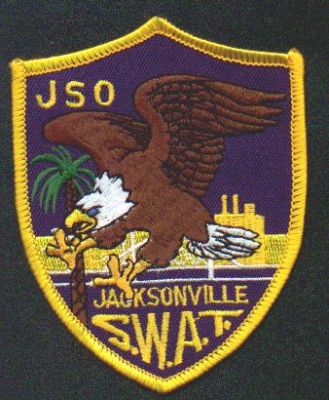 Jacksonville Sheriff's Office S.W.A.T.
Thanks to EmblemAndPatchSales.com for this scan.
Keywords: florida sheriffs swat jso