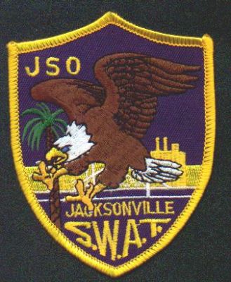 Jacksonville Sheriff's Office S.W.A.T.
Thanks to EmblemAndPatchSales.com for this scan.
Keywords: florida sheriffs swat jso