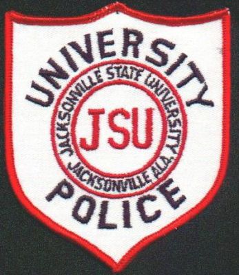 Jacksonville State University Police
Thanks to EmblemAndPatchSales.com for this scan.
Keywords: alabama jsu