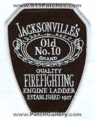 Jacksonville Fire and Rescue Department Station 10 (Florida)
Scan By: PatchGallery.com
Keywords: jfrd & dept. company engine ladder jacksonville's jacksonvilles old no. number #10 brand quality firefighting