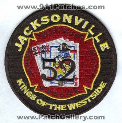 Jacksonville Fire and Rescue Department Station 52 (Florida)
Scan By: PatchGallery.com
Keywords: jfrd & dept. company telesquad brush r105 kings of the westside