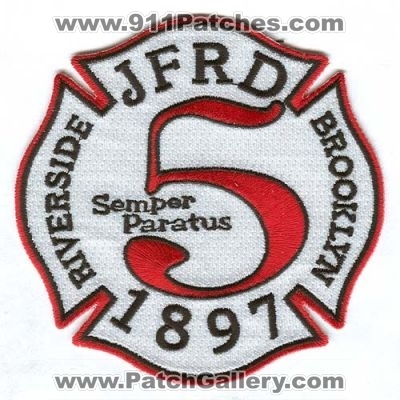 Jacksonville Fire and Rescue Department Station 5 (Florida)
Scan By: PatchGallery.com
Keywords: jfrd & dept. company riverside brooklyn