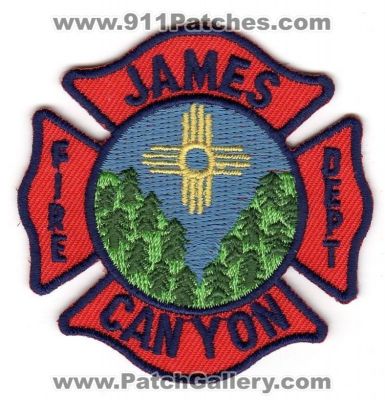 James Canyon Fire Department (New Mexico)
Thanks to Jack Bol for this scan.
Keywords: dept.