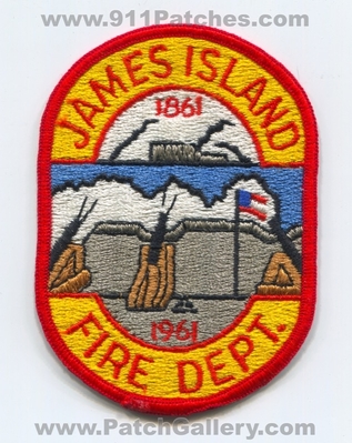James Island Fire Department Patch (South Carolina)
Scan By: PatchGallery.com
Keywords: dept. 1861 1961