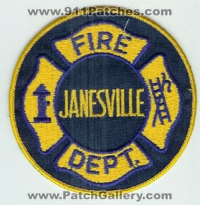 Janesville Fire Department (Wisconsin)
Thanks to Mark C Barilovich for this scan.
Keywords: dept.