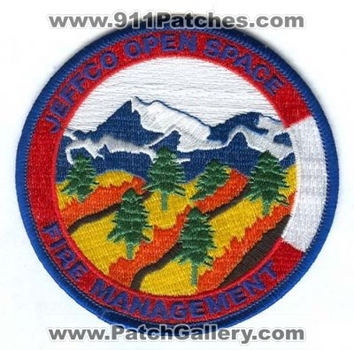 Jeffco Open Space Fire Management Patch (Colorado)
[b]Scan From: Our Collection[/b]
Keywords: colorado