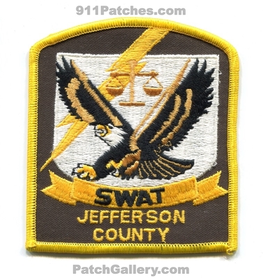 Jefferson County Sheriffs Office SWAT Patch (Alabama)
Scan By: PatchGallery.com
Keywords: co. department dept.