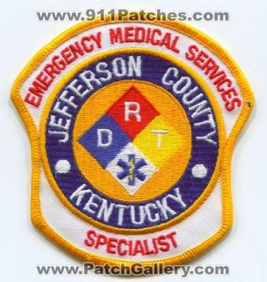 Jefferson County Emergency Medical Services Specialist (Kentucky)
Scan By: PatchGallery.com
Keywords: ems drt hazmat haz-mat