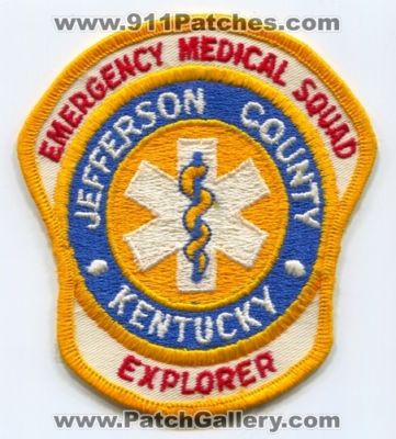 Jefferson County Emergency Medical Squad Explorer (Kentucky)
Scan By: PatchGallery.com
Keywords: ems co.