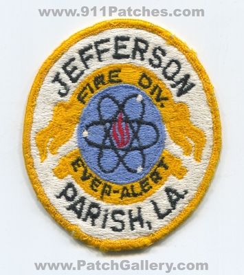 Jefferson Parish Fire Division Patch (Louisiana)
Scan By: PatchGallery.com
Keywords: div. department dept. ever alert la.